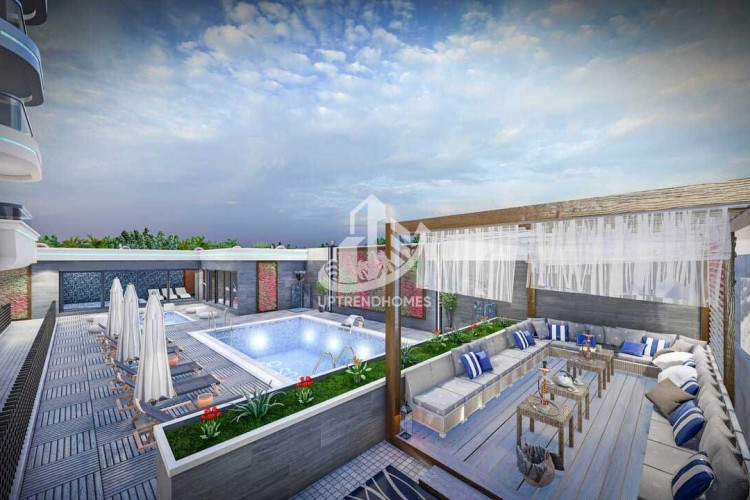 Пентхаус 3+1 в Кестеле, Турция | PTE-40742