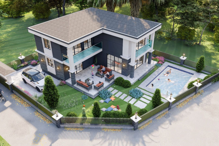 Вилла 4+1 в Мармарисе, Турция | PBB-40992