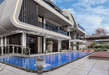 Вилла 5+1 в Тепе, Алания, Турция | PKK-42305