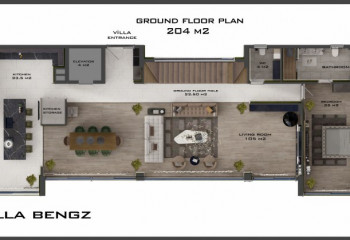 Вилла 5+1 в Тепе, Алания, Турция | PKK-42305
