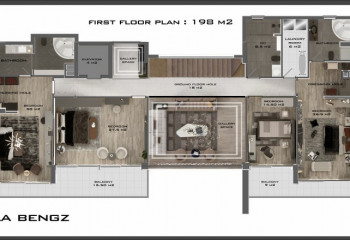 Вилла 5+1 в Тепе, Алания, Турция | PKK-42305