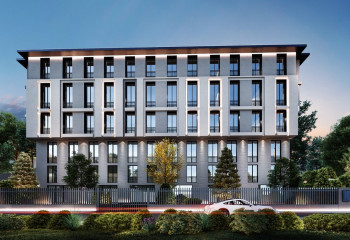 Квартира 1+1 в Стамбуле, Турция