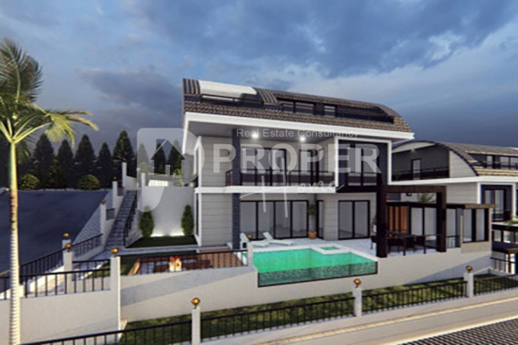 Вилла 5+1 в Бекташе, Алания, Турция | PTE-43558