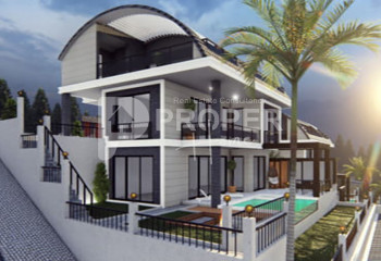 Вилла 5+1 в Бекташе, Алания, Турция | PTE-43558