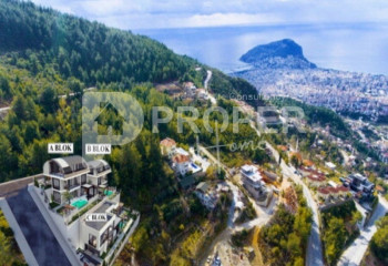 Вилла 5+1 в Бекташе, Алания, Турция | PTE-43558