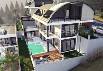 Вилла 5+1 в Бекташе, Алания, Турция | PTE-43558