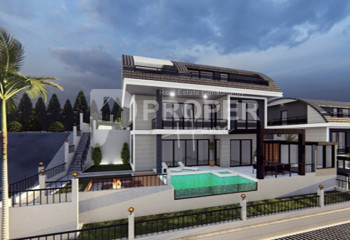 Вилла 5+1 в Бекташе, Алания, Турция | PTE-43558