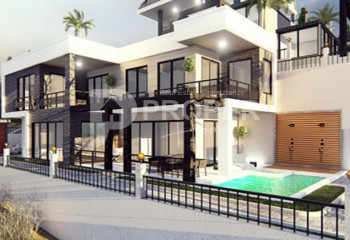 Вилла 5+1 в Бекташе, Алания, Турция | PTE-43558