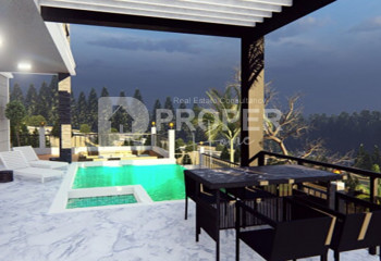 Вилла 5+1 в Бекташе, Алания, Турция | PTE-43558