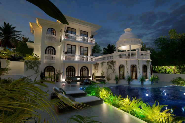 Вилла 4+1 в Олюдениз, Фетхие, Турция | PKK-43948