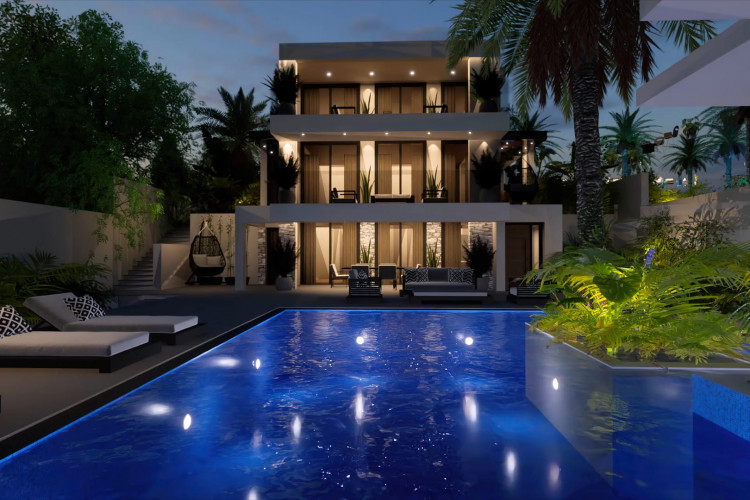 Вилла 4+1 в Олюдениз, Фетхие, Турция | PKK-43948