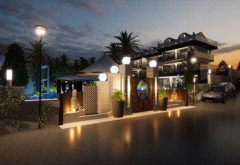 Вилла 4+1 в Олюдениз, Фетхие, Турция | PKK-43948