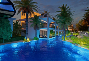 Вилла 4+1 в Олюдениз, Фетхие, Турция | PKK-43948