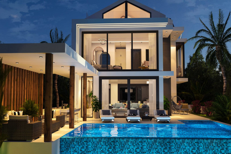 Вилла 4+1 в Олюдениз, Фетхие, Турция | SBB-43946