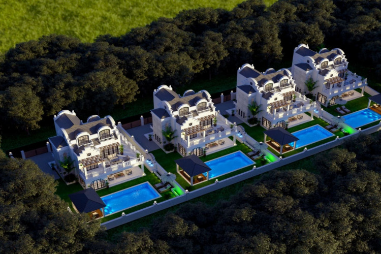 Вилла 4+1 в Фетхие, Турция | STE-43945