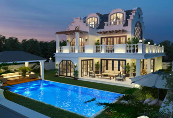 Вилла 4+1 в Фетхие, Турция | STE-43945