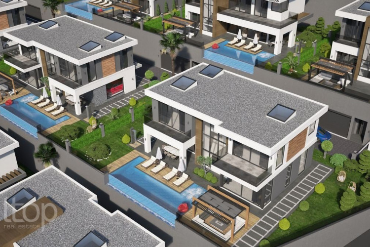 Вилла 3+1 в Алании, Турция | PTE-05565