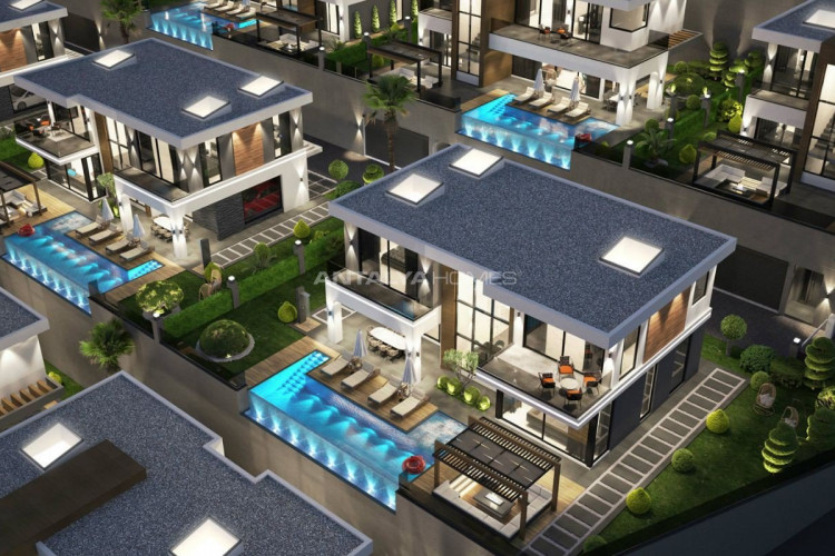 Вилла 4+1 в Алании, Турция | STE-44948