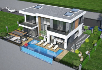 Вилла 4+1 в Алании, Турция | STE-44948