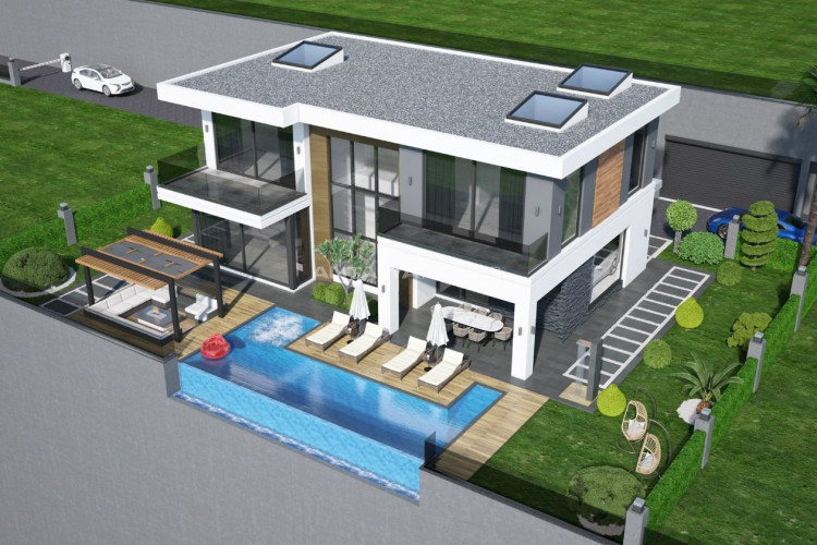 Вилла 5+1 в Алании, Турция | PBB-44950