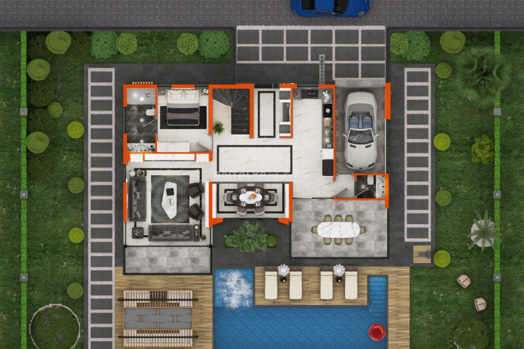 Вилла 5+1 в Алании, Турция | PBB-44950