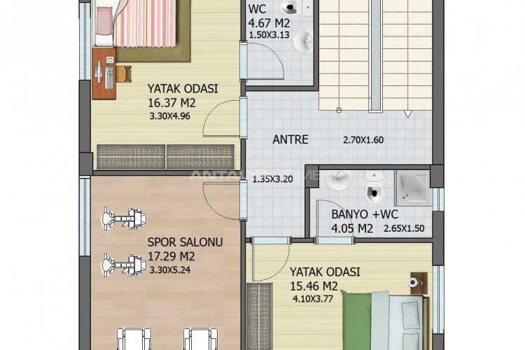 Вилла 5+1 в Дёшемеалты, Турция | SBB-44839