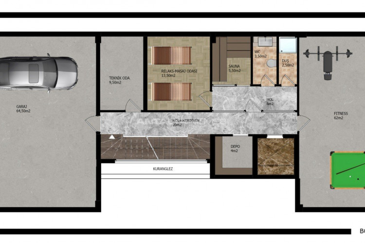 Вилла 4+1 в Алании, Турция | SBB-45000