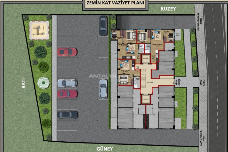 Квартира 2+1 в Анталии, Турция | STE-45210