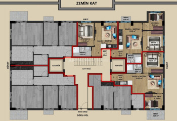 Квартира 2+1 в Анталии, Турция | STE-45210