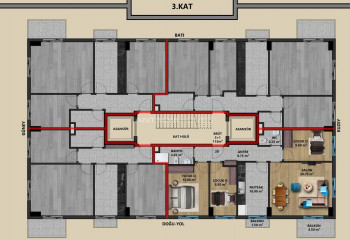 Квартира 2+1 в Анталии, Турция | STE-45210
