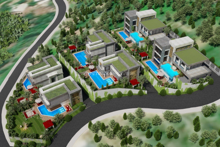 Вилла 4+1 в Алании, Турция | PTE-45283