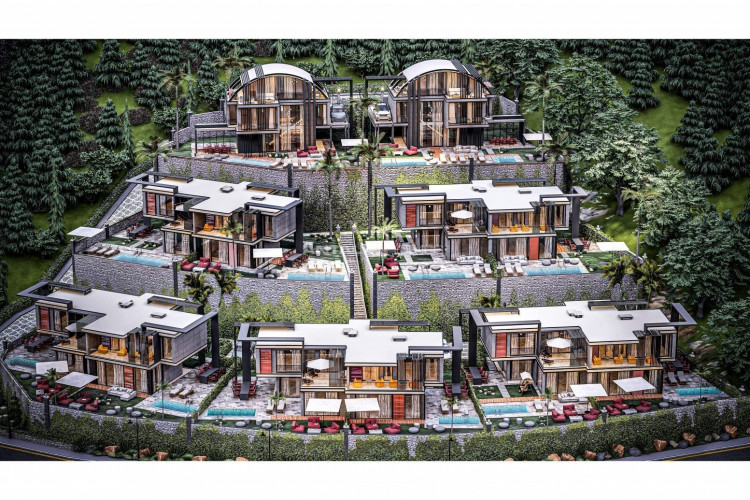 Вилла 4+1 в Алании, Турция | PKK-45418