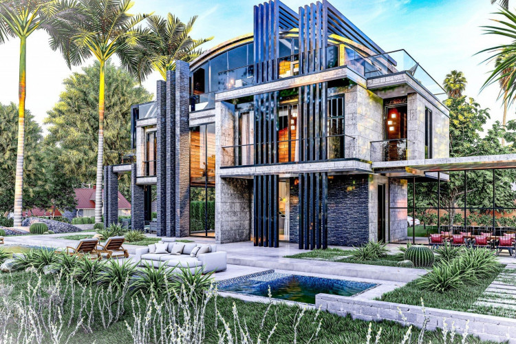 Вилла 4+1 в Алании, Турция | PKK-45418