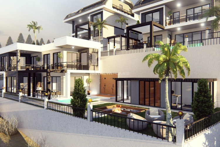 Вилла 4+1 в Алании, Турция | PTE-45538