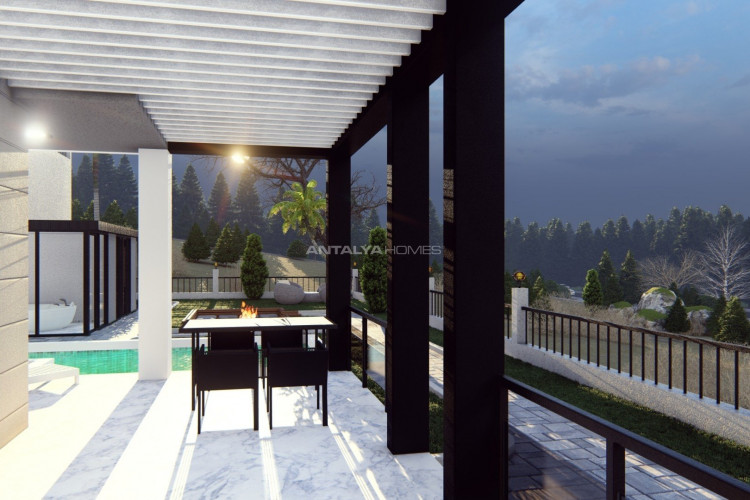 Вилла 4+1 в Алании, Турция | PTE-45538