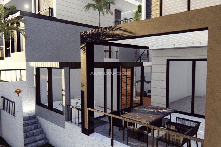 Вилла 4+1 в Алании, Турция | PTE-45538