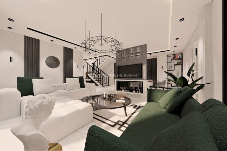 Вилла 4+1 в Алании, Турция | PTE-45538