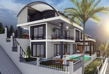 Вилла 4+1 в Алании, Турция | PTE-45538