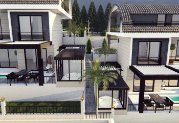 Вилла 4+1 в Алании, Турция | PTE-45538