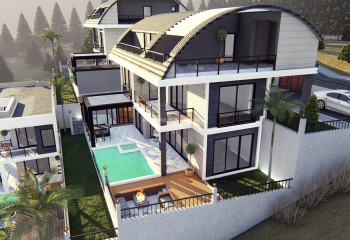 Вилла 4+1 в Алании, Турция | PTE-45538