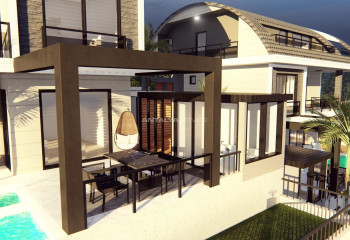 Вилла 4+1 в Алании, Турция | PTE-45538