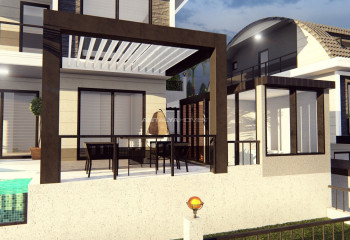 Вилла 4+1 в Алании, Турция | PTE-45538