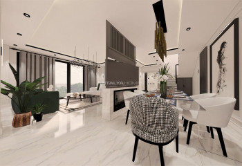 Вилла 4+1 в Алании, Турция | PTE-45538