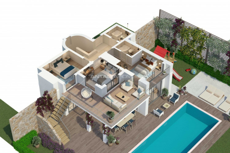 Вилла 3+1 в Милясе, Турция | SBB-45702