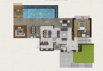 Вилла 5+1 в Бодруме, Турция | SBB-45703