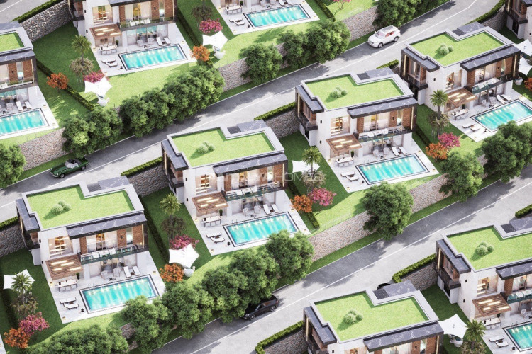 Вилла 4+1 в Бодруме, Турция | PTE-45727