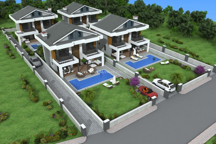 Вилла 4+1 в Фетхие, Турция | PTE-45744