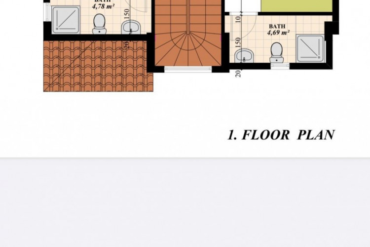 Вилла 4+1 в Фетхие, Турция | PTE-45744