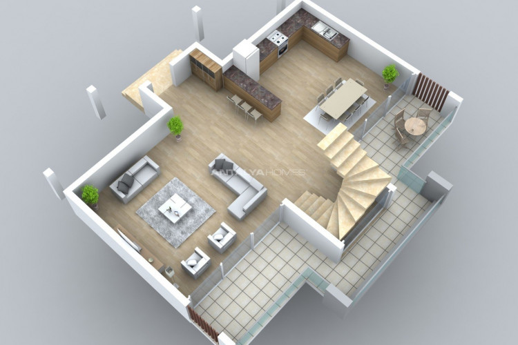 Вилла 4+1 в Фетхие, Турция | PBB-45745