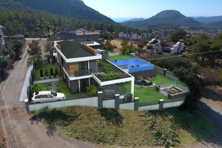 Вилла 4+1 в Фетхие, Турция | PKK-45748